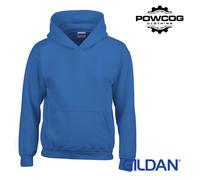 Gildan Kids Hooded Jumper -Soft Fleece Pullover Hoodie Sweatshirt - 2 for £19