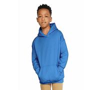 Gildan Kids' Hoodie Sweatshirt, Style G18500b Hooded, Royal, L