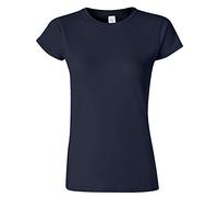 Gildan Ladies Soft Style Short Sleeve T-Shirt (M) (Navy)