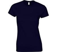 Gildan Ladies Soft Style Short Sleeve T-Shirt (M) (Navy)