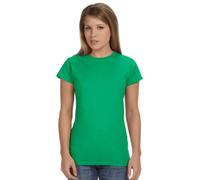 (S, Irish Green) Gildan Ladies Soft Style Short Sleeve T-Shirt