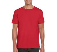 Gildan Ladies Soft Style Short Sleeve T-Shirt (S) (Red)