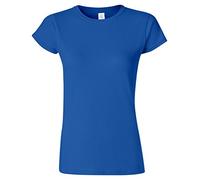 Gildan Ladies Soft Style Short Sleeve T-Shirt (XL) (Antique Sapphire)