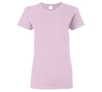 Gildan Ladies T-Shirt Heavy Cotton Missy Fit Short Sleeve - Light Pink L