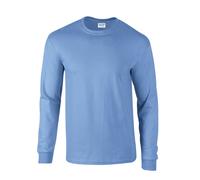 Gildan Long Sleeve T-Shirt Ultra Cotton Heavyweight Adult Mens Crew Neck Blank