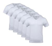 Gildan Men's 1103 cm Undershirt, White (Pack of 6), S