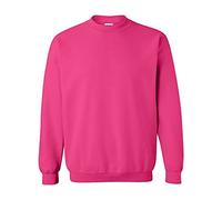 Gildan Crewneck Sweatshirt 50/50 Men's Purple (Heliconia) XXL UK