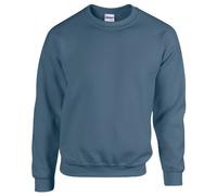 GILDAN Men's 50/50 Adult Crewneck Sweatshirt, Blue (Indigo Blue), M UK
