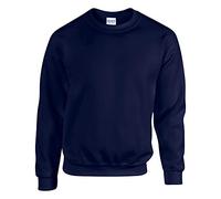 (4XL, Navy) Gildan Heavy Blend Unisex Adult Crewneck Sweatshirt
