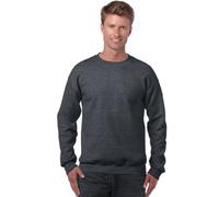 (M, Dark Heather) Gildan Heavy Blend Unisex Adult Crewneck Sweatshirt