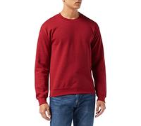 GILDAN Men's 50/50 Adult Crewneck Sweatshirt, Red (Antique Cherry Red), M UK