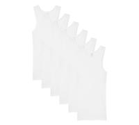 Gildan Men's A-Shirts, 6-Pack Undershirt, White (Pack of 6), M