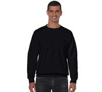Gildan Men's Adult Crew Neck 18000 Sweatshirt, Black, Large