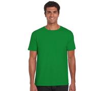 Gildan Men's Adult Softstyle Crew Neck 64000 Regular Fit Short Sleeve T-Shirt, Irish Green, XX-Large
