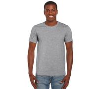 Gildan Men's Adult Softstyle Crew Neck 64000 T-Shirt, Sport Grey, Small