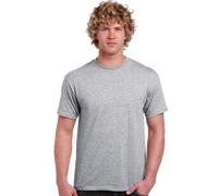 Gildan Men's Adult Ultra Cotton Crew Neck 2000 Regular Fit Short Sleeve T-Shirt, Grey - Grau (Sport Grey), Medium