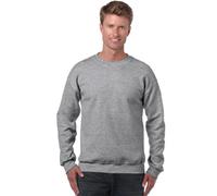 GILDAN Men's Big LINE, Heavy Blend, 18000 Sweatshirt, Grey (Sport Grey), XXX-Large (Size: 3XL)
