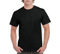 Gildan Men's Cotton Classic T-Shirt in Black | Size: 2XL Gildan Black 2XL