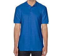 Gildan Men's Double Piqué Polo Shirt in Baby Blue | Size: Medium Gildan Baby Blue M