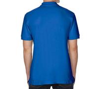 (XXL, Royal Blue) Gildan Mens Double Piqué Polo Shirt