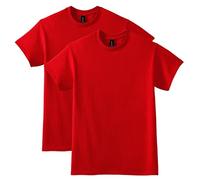 Gildan Men's DryBlend Adult T-Shirt, Red (2-Pack), XXL (Pack of 2)