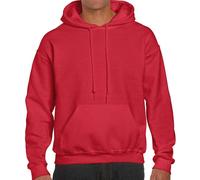 (S, Red) Gildan Mens DryBlend Hoodie