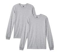 Gildan Men's DryBlend Long Sleeve T-Shirt, Style G8400, 2-Pack, Sport Grey, XXL (Pack of 2)