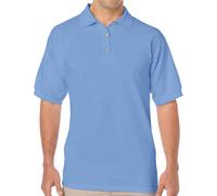 Gildan Men's DryBlend Polo Shirt in Duck Egg Blue | Size: Large Gildan Duck Egg Blue L