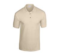 (XL, Sand) Gildan Mens DryBlend Polo Shirt