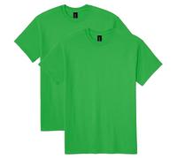 Gildan Men's DryBlend T-Shirt, Style G8000, Multipack, Irish Green (2-Pack), Large (Pack of 2)