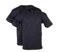 Gildan Men's DryBlend Workwear T-Shirts with Pocket, 2-Pack, Black, XL (Pack of 2)