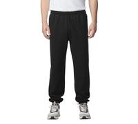 Gildan Men's Fleece Elastic Bottom Sweatpants, Style G18200, Black, X-Large