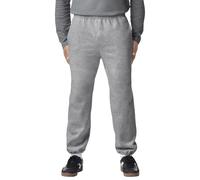 GILDAN Men's Fleece Elastic Bottom Sweatpants With Pockets, Style G18100???????????? ?? G18100??? ???? ?????, Pants, Sport Grey, L UK