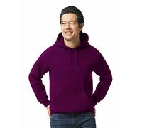 Gildan Men's Fleece Hooded Sweatshirt, Style G18500 Hooded Sweatshirt, Maroon, XXL