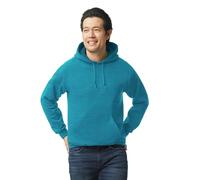 Gildan Men's Fleece Hoodie Sweatshirt, Style G18500, Multipack Shirt, Antique Sapphire (1-Pack), L