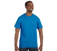Gildan Mens Heavy Cotton Short Sleeve T-Shirt - L (Saphire)