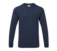 (3XL, Sport Dark Navy) Gildan Mens Hammer Heavyweight Long Sleeve T-Shirt