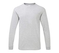 GILDAN Mens Hammer Heavyweight Long Sleeve T-Shirt (S) (Sport Grey)