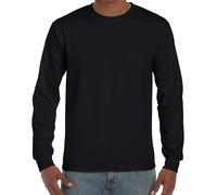 Gildan Mens Hammer Long Sleeve T Shirt Thick Soft Cotton Classic Fit Casual TOP