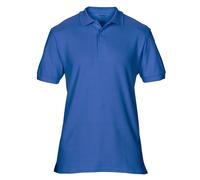 Gildan Men's Hammer Piqué Polo Shirt in Blue | Size: Medium Gildan Blue M