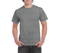 Gildan Men's Heather Heavy T-Shirt in Dark Grey | Size: Large Gildan Dark Grey L