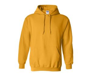 Gildan Mens Heavy Blend Hooded Sweatshirt, (Gold), XL