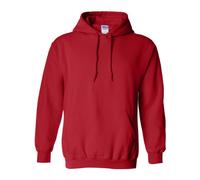 Gildan Mens Heavy Blend Hooded Sweatshirt, Red, 5XL