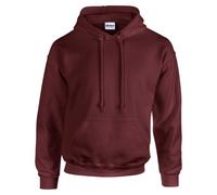 GILDAN Men's Heavy Blend Hoodie, Red (Maroon), X-Large