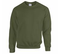Gildan Mens Heavy Blend Sweatshirt Crew Neck Plain Classic Casual Pullover S-2XL