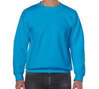 GILDAN Men's Heavy Blend Sweatshirt Crew Neck Plain Jumper Pullover Casual TOP