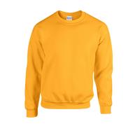 (M, Gold) Gildan Mens Heavy Blend Sweatshirt