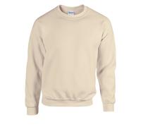 (M, Sand) Gildan Mens Heavy Blend Sweatshirt