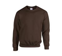 (XXL, Dark Chocolate) Gildan Mens Heavy Blend Sweatshirt