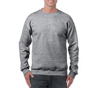 (XXL, Graphite Heather) Gildan Mens Heavy Blend Sweatshirt